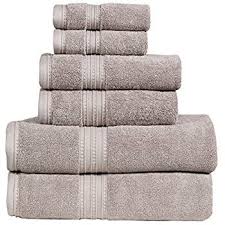Whether you're searching for bath sheets, bath towels or washcloths, explore our selection of soft, absorbent bath towel sets to affordably and easily add comfort to your bathroom. 650 Gsm 100 Cotton 6 Piece Bath Towel Set Muddy Taupe Hotel Spa Towel Monarch Collection Terry Towel Set By Dream Castle Mudd Towel Spa Towels Bath Towels