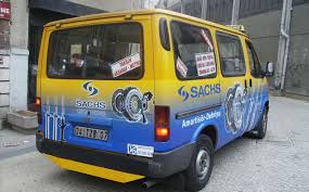 Www Izereklam Com Sachs Sari Dolmus Reklamlari Sari