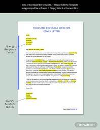 They offer a range of health benefits, and if you're not getting enough of these vitamins in your diet, the effects can rang. Free Food Beverage Director Cover Letter Template Google Docs Word Apple Pages Template Net