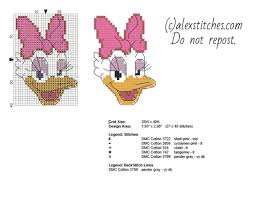Looking for your next counted cross stitch project? Disney Daisy Duck Face Cross Stitch Baby Bib Idea Free Download Disney Cross Stitch Patterns Baby Cross Stitch Patterns Cross Stitch Patterns Free