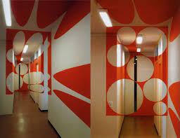 15 outstanding wall art ideas inspired by optical illusions. Google Image Result For Http Johnstonarchitects Files Wordpress Com 2010 04 Felice Varini Interior Design Wall Art Simple Wall Painting Interior Wall Design