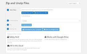 4) check the option show extracted files when complete. Zip Unzip Files