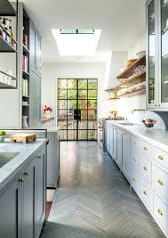 40 Awesome Galley Kitchen Remodel Ideas Design Inspiration In 2020 Galley Kitchen Design Kitchen Flooring Kitchen Cabinet Remodel