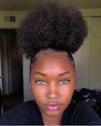 Pin By Destynee Nicole On Curlyfries Hair Puff Natural Hair Styles Curly Hair Styles
