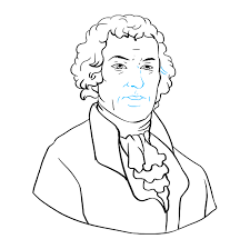 How To Draw Thomas Jefferson Really Easy Drawing Tutorial From clocks to macaroni and cheese, thomas jefferson invented a number of things over the years. how to draw thomas jefferson really