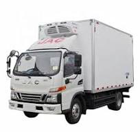 Jmc 4X2 Refrigerated Van 3tons 5tons Truck Refrigerator Freezer Truck for  Carbonated Drinks With Thermo King