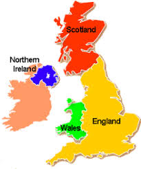 George's channel1 in the west, and the irish sea in the north. Map And Climate Study In The Uk