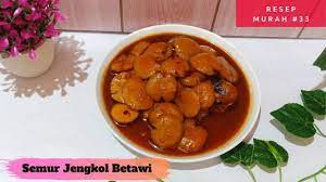 Resep Semur Jengkol Betawi Ala Anak Kost 33 Resep Sayuran Alanya