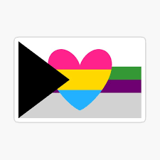 This is literally the worst heart i've ever pixelled. Demi Panromantic Asexual Flag Gifts Merchandise Redbubble