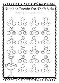 Number Bonds To 20 From Oliviawalker On Teachersnotebook Com 38 Pages Wiskunde