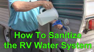 Sanitize rv fresh water system with bleach. Rv 101 How To Sanitize The Rv Water System Using Regular Household Bleach Youtube
