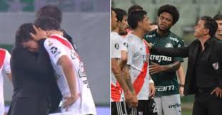 Finalmente, las negociaciones se habrían destrabado y el futbolista se subirá al avión el viernes. The Broken Heart Cry Goodbye By Nacho Fernandez And Enzo Perez Arrow After The Elimination Of The River Against Palmeiras