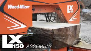 Lx150 Portable Sawmill Assembly Wood Mizer Youtube