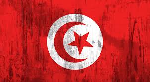 Black And White Flag With Red Cross In Middle Tunisia Flag Tunisia Flag Flags Of The World Flag