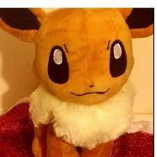 Jumbo Pokemon Eevee Plush Toy Extra Large Stuffed Animal Soft Cuddly Play Doll Jumbopokemoneeveeplush Large Stuffed Animals Eevee Plush Pokemon Eevee