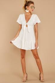 Don T Mess Around White Dress White Short Sleeve Dress White Flowy Dress White Short Dress