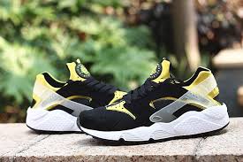 Black And Yellow Nike Huaraches 2015 Cheap Nike Air Huarache Mens Running Shoes Black Yellow White Outlet Wholesale Online Nike Air Huarache Black Nike Shoes Air Max Nike Fashion Shoes