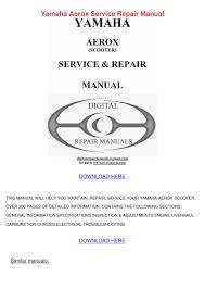 Software testing help this content is password protected. Yamaha Aerox Service Repair Manual By Alissaweldon Issuu