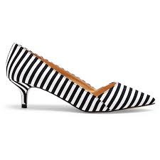 Black And White Striped Shoes Sole Society Desi Kitten Heel Pump 70 Liked On Polyvore Featuring Shoes Pumps Black White Classic Strip Kitten Heels Kitten Heel Pumps White Shoes Heels