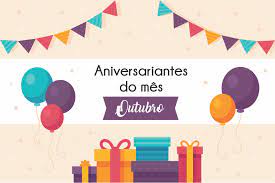 Uab Aniversariantes Do Mes De Outubro
