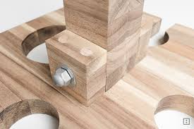 Picknicktisch Weinhalter Schneidebrett Ikea Hack Zwo Ste Wein Tisch Wein Halter Weinglashalter