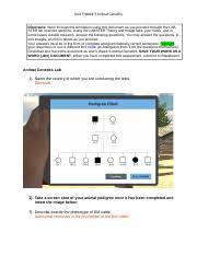 If you are missing or have an extra base at the end of your mutated dna. Unit 5 Week 9 Animal Genetics Lab Assessment Docx Unit 5 Week 9 Animal Genetics Directions Work Through The Simulation Using This Document As You Course Hero