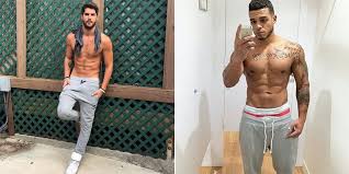 Women Are Going Crazy Over Guys In Grey Sweatpants This Season Photos Guys In Grey Sweatpants Grey Sweatpants Tight Pants Men