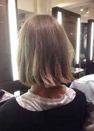 Top off the hairdo with a fresh and cool blonde color to add some brightness to your hair. Back View Of Simple Easy Medium Bob Hairstyle For Girls Hairstyles Weekly