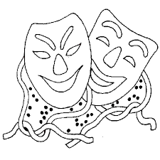 Maquillage insolites, parade de déguisements, défilé de masques, confettis multicolores, beignets bien grassouillets, fanfare à tue tête. Coloriage Masque De Carnaval En Ligne Gratuit A Imprimer