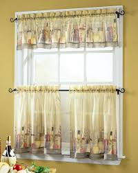 sheer kitchen curtains photo 11