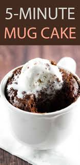 5 Minute Chocolate Mug Cake Recipe In 2020 Mug Cake Chocolate Dessert Recipes Chocolate Mug Cakes