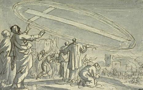Gloria Romanorum: The second-most-famous vision of a cross in the sky