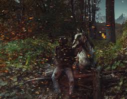 With the autunm colours, wings handmade and a beautiful symbol. Yahya Salah On Behance