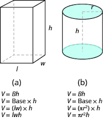 Convert the result to gallons using the appropriate factor. Finding The Volume And Surface Area Of A Cylinder Prealgebra