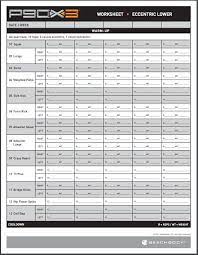Pin On P90x3 Workout Program