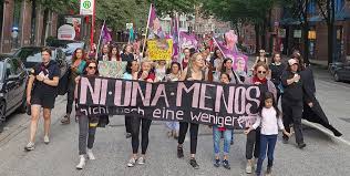 Lxs mataron para endeudarnos, ni olvido ni perdón. Anf Demonstration Gegen Feminizide Ni Una Menos