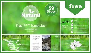 Download free powerpoint nature templates nature templates have something really special, combines nature elements like sky, wind, earth, fire, plants, mountains, sand, storms and many other elements and nature effects that you can use in your powerpoint templates. Free Nature Green Design Powerpoint Template Designhooks
