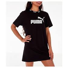 Puma Dresses Women S Amplified Dress Black Puma Dresses In 2020 Puma Outfit Shirt Dress Clothes