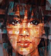 India ink, acrylic and pastel on canvas, 116 x 81 cm. Contemporary Portrait Painting Styles Painting Inspired