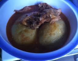 Fufu is a starchy accompaniment for stews or other dishes with sauce. Foufou Fufu Or Foutou For You Fancy La Femme
