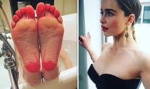 Sarah harding is the fabulous young english singer, model and actress, perhaps best known as being a member of the all. Emilia Clarke Instagram Game Of Thrones Star Showcases Feet In Bath Time Picture Celebrity News Showbiz Tv Express Co Uk