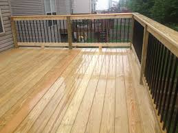 Black Aluminum Deck Railing Ideas Pin By Deckadent Designs On Wood Decks Deck Railing Design Wood Deck Deck Spindles