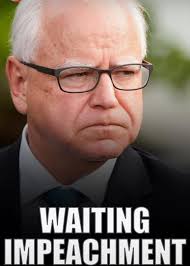 Life will only excuse so much stupidity. Her actions determined her fate.  As far as Walz us concerned, he's been hoping something like this would  happen for a year, and now he's