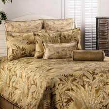 Caribbean Coffee Tropical Bedding Sets Cabin Place