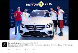 Gargash enterprises llc phone and map of address: Glc Given To Winners Of The Mercedes Benz Detour 2015