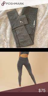 Gymshark Ombre Seamless Grey Gray Leggings Clothes Design Grey Leggings Gymshark