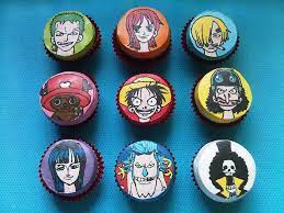 One Piece Anime Character Cupcake Character Cupcakes One Piece Birthdays One Piece Anime