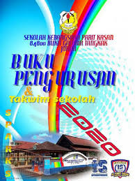 Buku pengurusan & takwim sekolah merupakan dokumen penting yang perlu disediakan oleh setiap sekolah setiap kali bermulanya tahun persekolahan. Cover Buku Pengurusan 2020