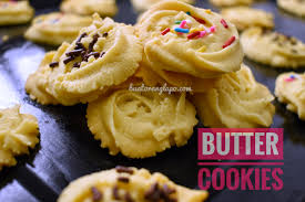 Cara mudah untuk membuat biskuit kopi kelapa: Biskut Butter Simple Butter Cookies Biskut Mentega Buat Orang Lapo