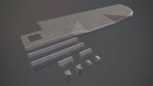 Sidewalk Modular Set 3d Model Low Poly Max Obj Mtl Fbx Tga Tbscene Tbmat Game Ready 3d 3dmodel Unity Unrealen Vehicle Logos Chevrolet Logo Architecture